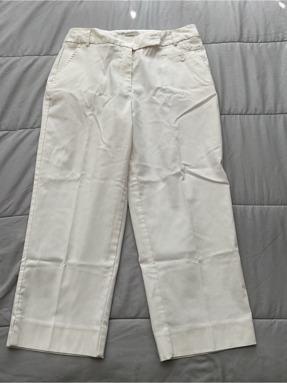 Dressbarn women’s Cream Chino Pants - Picture 3 of 6